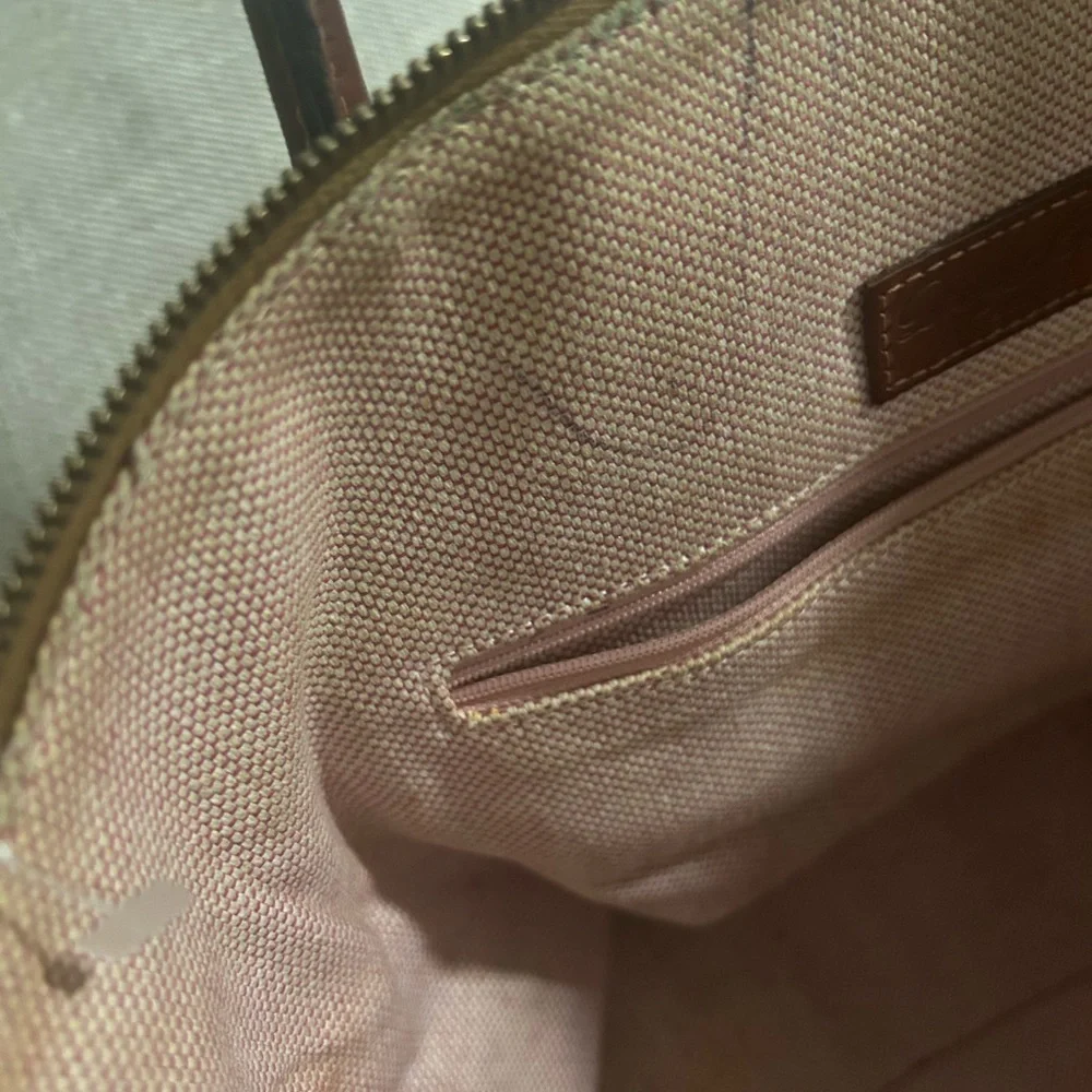 Dooney & Bourke Red Tote The Dooney & Bourke Fairfield Champosa Satchel - Picture 3 of 9